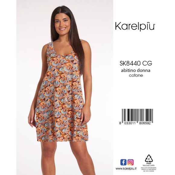 KAREL - ABITINO DONNA SPALLA LARGA COD.SK8440CG