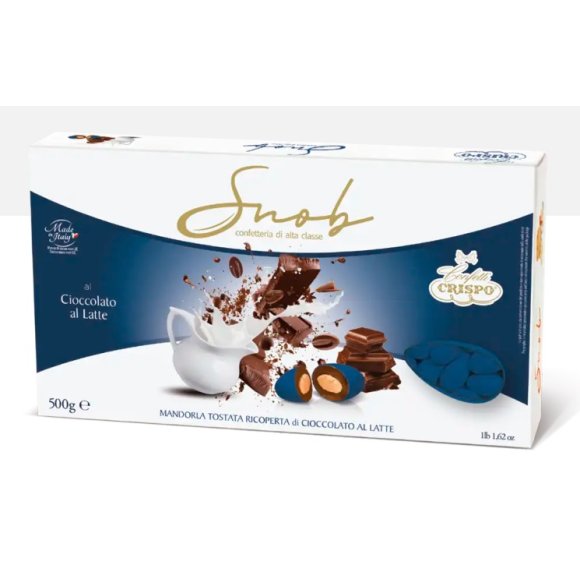CRISPO CONFETTI SNOB GALAXY ALLA MANDORLA TOSTATA RICOPERTA AL LATTE BLU - 500G