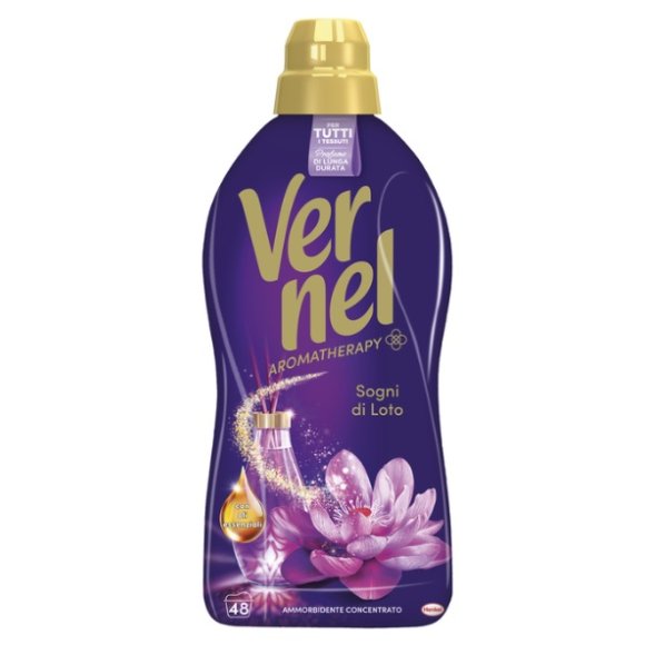VERNEL AMMORBIDENTE CONCENTRATO AROMATHERAPY SOGNI DI LOTO 48 LAVAGGI 1056 ML