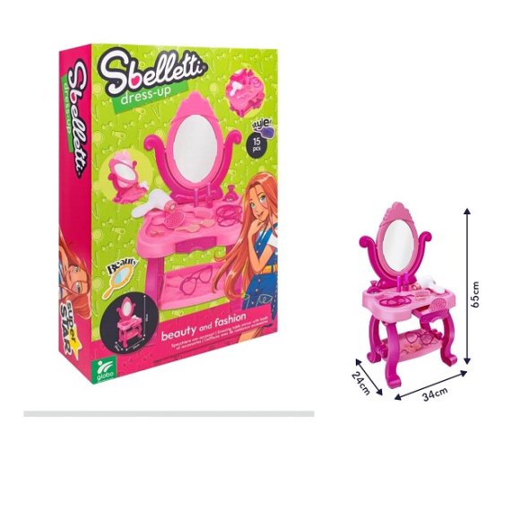 SPECCHIERA 75CM CON SGABELLO 42466