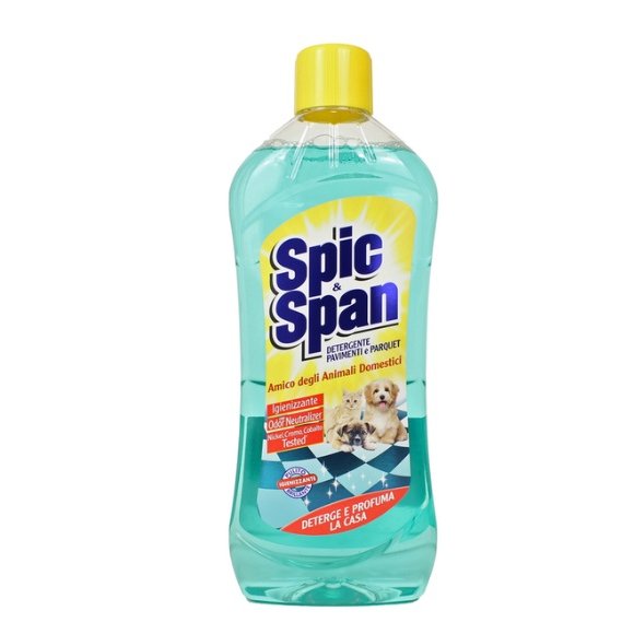 SPIC & SPAN PAVIMENTI e PARQUET AMICO DEGLI ANIMALI DOMESTICI 1000 ML