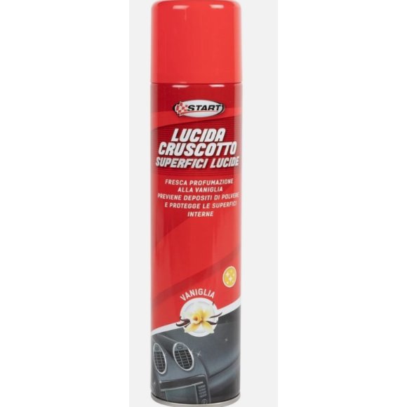 START SPRAY LUCIDO CRUSCOTTI VANIGLIA - 400 ML START SPRAY LUCIDO CRUSCOTTI VANIGLIA - 400 ML