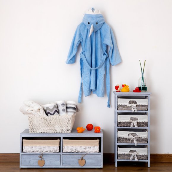 RIVIERA - ACCAPPATOIO BABY ANIMAL - SHARK