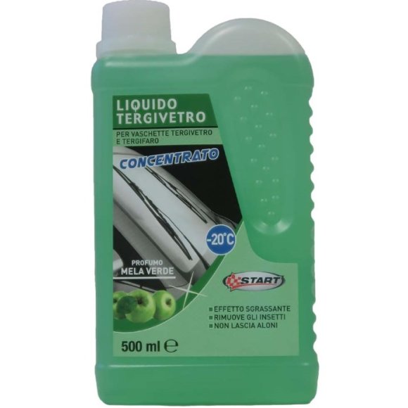 START LIQUIDO TERGIVETRO CONCENTRATO PROFUMATO ALLA MELA VERDE -500 ML 