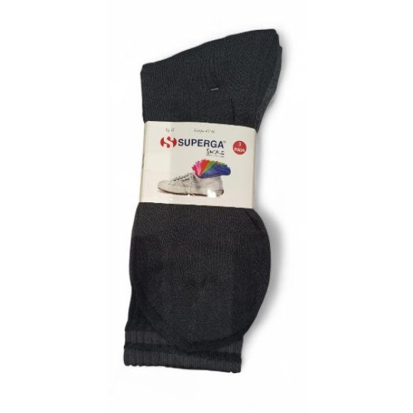 SUPERGA CALZINI TENNIS IN SPUGNA COLORI ASSORTITI - 3 PEZZI SUPERGA CALZINI TENNIS IN SPUGNA COLORI ASSORTITI - 3 PEZZI