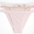 COTONELLA TANGA DONNA ART.3364 3 PEZZI - COLORI ASSORTITI 