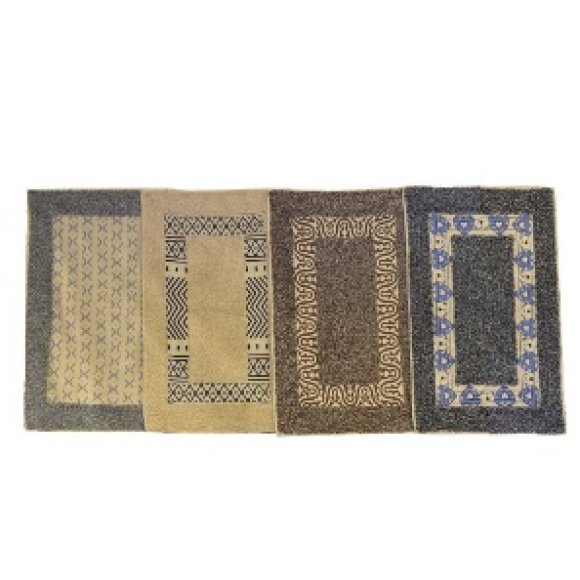 TAPPETO BAGNO IN COTONE 40X60 CM - COLORI ASSORTITI TAPPETO BAGNO IN COTONE 40X60 CM - COLORI ASSORTITI