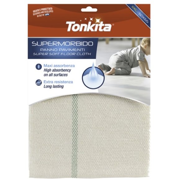 TONKITA PANNO PAVIMIMENTI SUPERMORBIDO XXL - 50x65 CM 