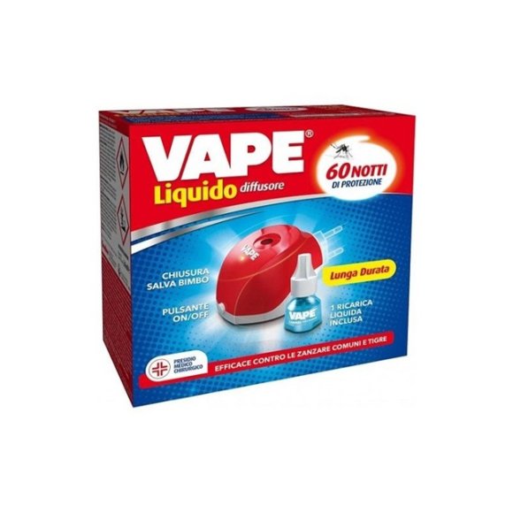 VAPE ELETTRICO DIFFUSORE + RICARICA - 60 NOTTI