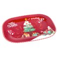 NATALE- VASSOIO RETTANGOLARE IN MELAMINA 43DX32XH2 - FANTASIE ASSORTITE