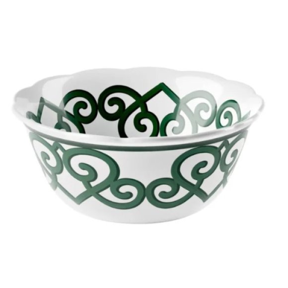 GUZZINI  NATALE CONTENITORE HARMONIA VERDE BOSCO 22 CM 