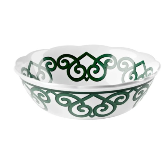 GUZZINI NATALE CONTENITORE "HARMONIA" VERDE BOSCO 30 CM 