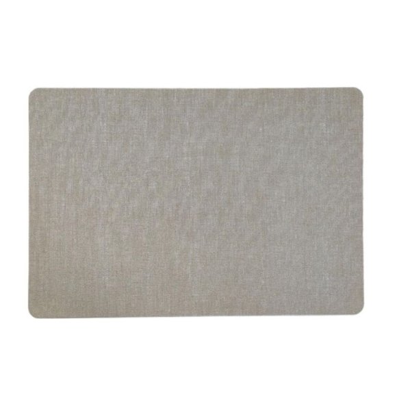 VERSA TOVAGLIETTA RETTANGOLARE IN PVC BEIGE CHIARO 45x30 CM 