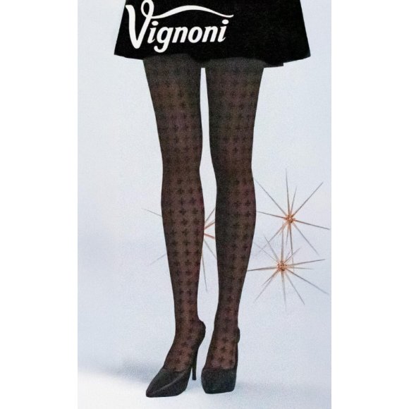 VIGNONI COLLANT DONNA "REALE" - NERO 