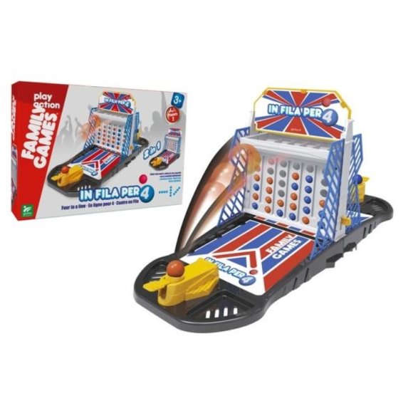GLOBO GIOCO DA TAVOLO GIOCO IN FILA PER 4 VOLANTE