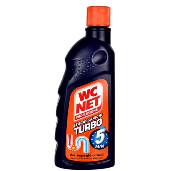 WC NET TURBO STURA SCARICHI 500 ML DISGORGANTE WC NET TURBO STURA SCARICHI 500 ML DISGORGANTE