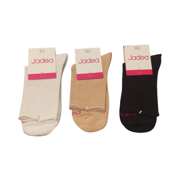 JADEA CALZINO DONNA CORTO  ART.JCH401 - COLORI ASSORTITI 