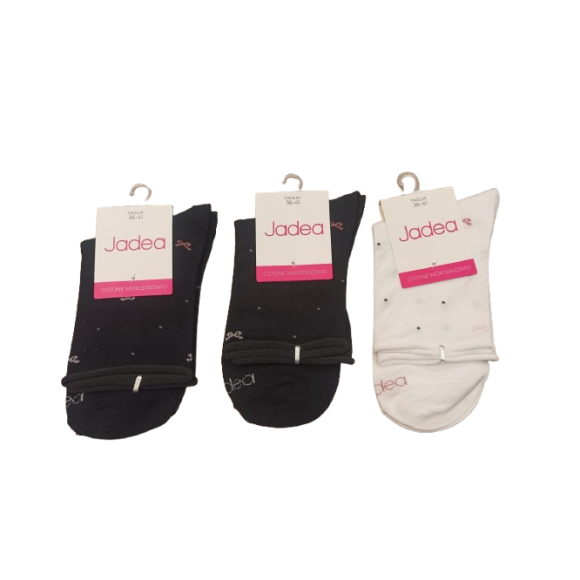 JADEA CALZINO DONNA CORTO ART. JCM201 - COLORI ASSORTITI 