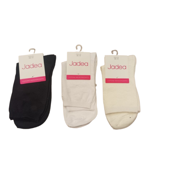 JADEA CALZINO DONNA CORTO ART.JCM203 - COLORI ASSORTITI 