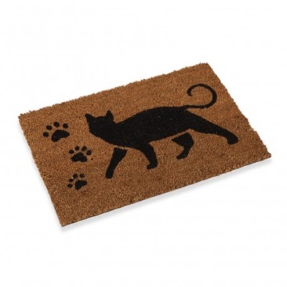 ZERBINO IN COCCO GATTO NERO BOMBAY