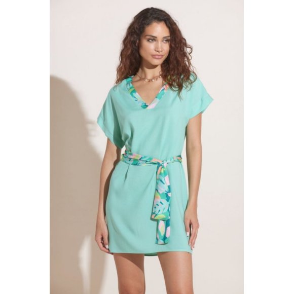 NOIDINOTTE - ABITINO DONNA MANICA CORTA COD.LA2897 - ACQUA MARINA 