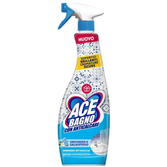 Ace Sgrassatore Bagno Anticalcare Ml 600