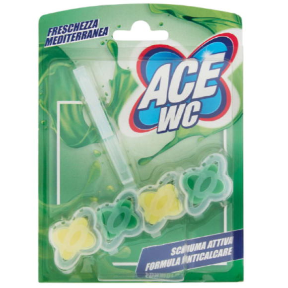 ACE TAVOLETTA PROFUMATA WC - FRESCHEZZA MEDITERRANEA