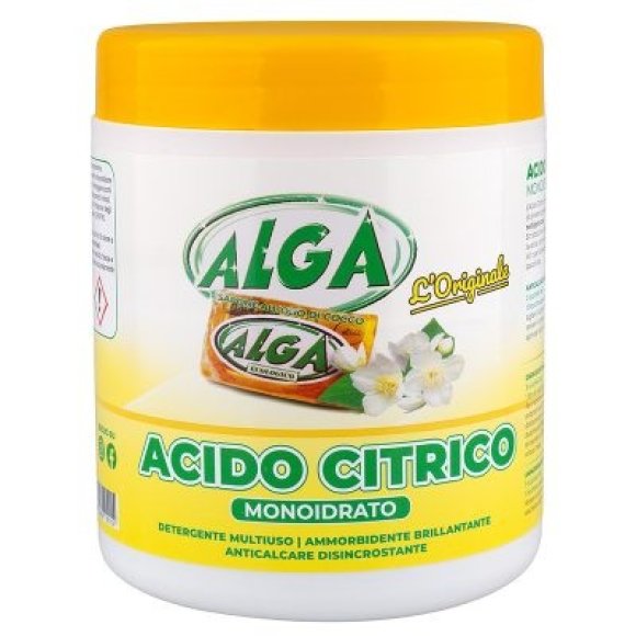 Alga Acido Citrico Monoidrato – Detergente Multiuso e Anticalcare | 500g