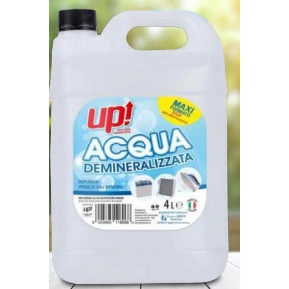 UP ACQUA DEMINERALIZZATA 4LT