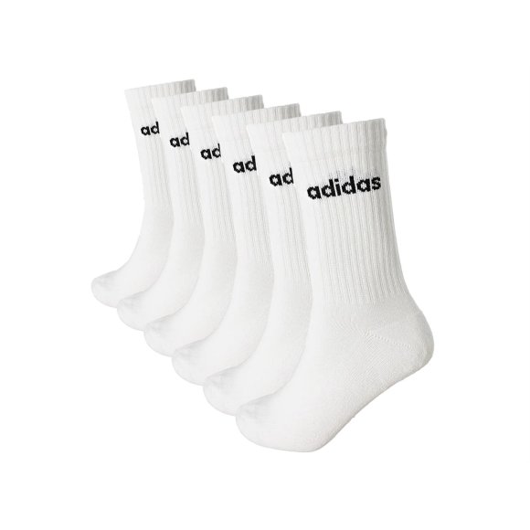 ADIDAS - SET 3 CALZE LINEAR - BIANCO