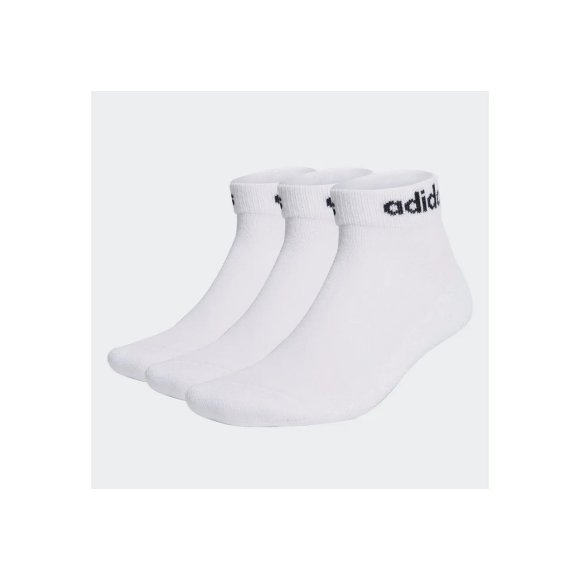 ADIDAS - SET 3 CALZE QUARTER - BIANCO