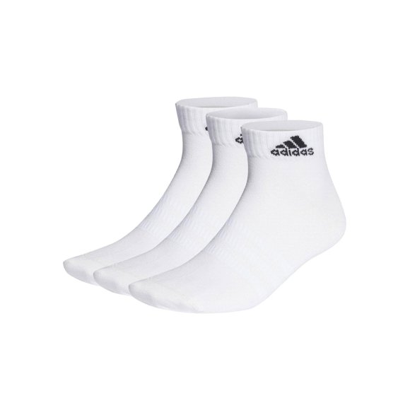 ADIDAS - 3 PEZZI CALZINI "THIN LINEAR" - BIANCO