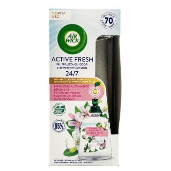 AIR WICK DEO-ACTIVE BASE GELSOMINO