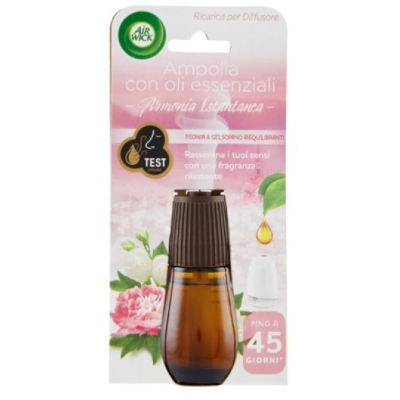 AIR WICK ARMONIA ISTANTANEA RICARICA 20ML - PEONIA E GELSOMINO