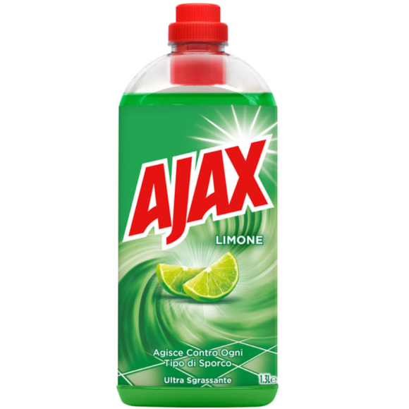 Ajax Pavimenti Limone 1,25Lt Detergente Liquido
