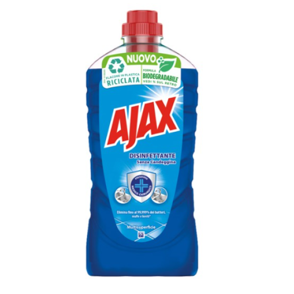 IGIENIZZANTE 1 LITRO AJAX DISINFETTANTE ANTIBATTERICO