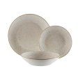 SERVIZIO PIATTI 18 PEZZI "ALBA" - CREMA