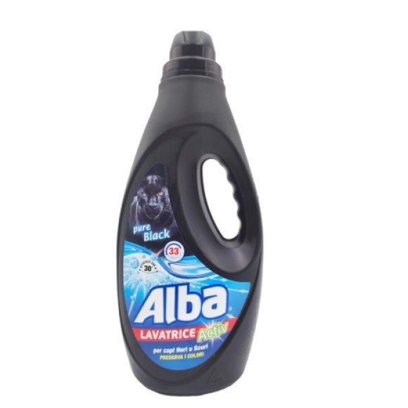 ALBA - LAVATRICE 33 LAVAGGI - PURE BLACK