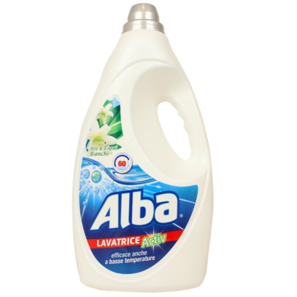 ALBA LAVATRICE 3 LITRI  IRIS E FIORI BIANCHI