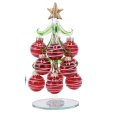 NATALE-ALBERO DI NATALE+PALLINE IN VETRO  