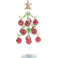 NATALE-ALBERO DI NATALE+PALLINE IN VETRO