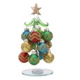 NATALE- ALBERO DI  NATALE+PALLINE IN  VETRO