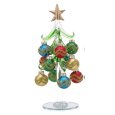 NATALE-ALBERO DI NATALE+PALLINE IN VETRO  