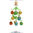 NATALE-ALBERO DI NATALE+PALLINE IN VETRO 