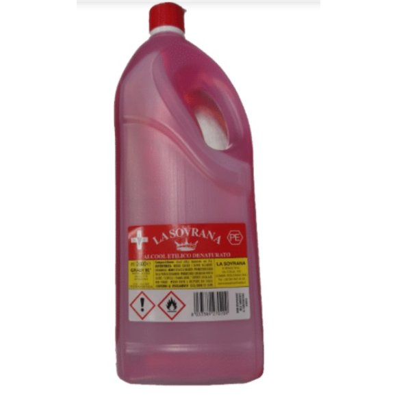 Alcool etilico Denaturato La Sovrana 2 lt