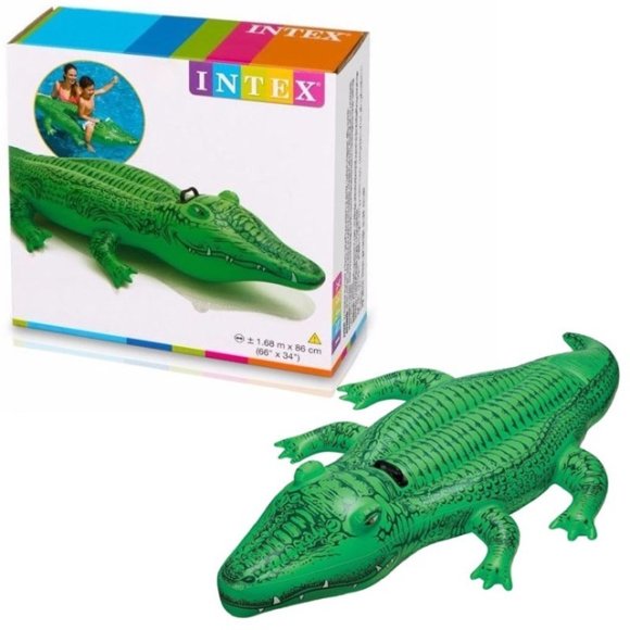 ALLIGATORE GONFIABILE CAVALCABILE
