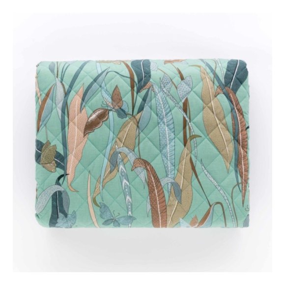 RIVIERA - TRAPUNTINO MATRIMONIALE "ALTEA" - Verde Menta