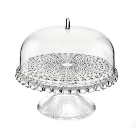 GUZZINI - SET TORTIERA ALTA LINEA "TIFFANY" - TRASPARENTE 