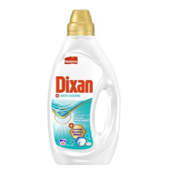 DIXAN LIQUIDO 19 LAVAGGI ANTIODORE