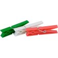 MOLLETTE IN PLASTICA MULTICOLOR - 20 PEZZI